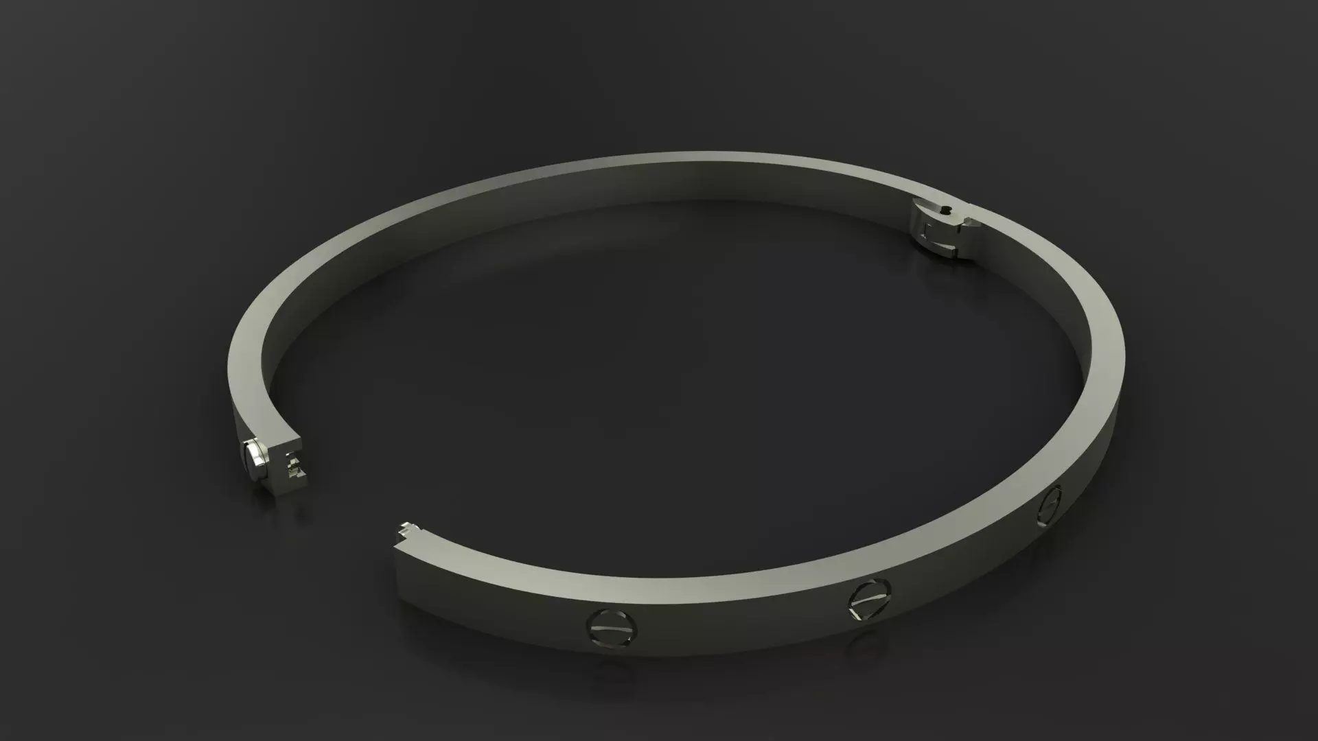 CARTIER LOVE SMALL bracelet-High Quality 3D Printing Model   3D print model_24