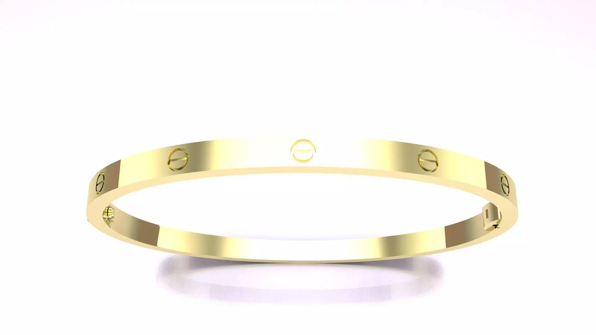 CARTIER LOVE SMALL bracelet-High Quality 3D Printing Model   3D print model_31