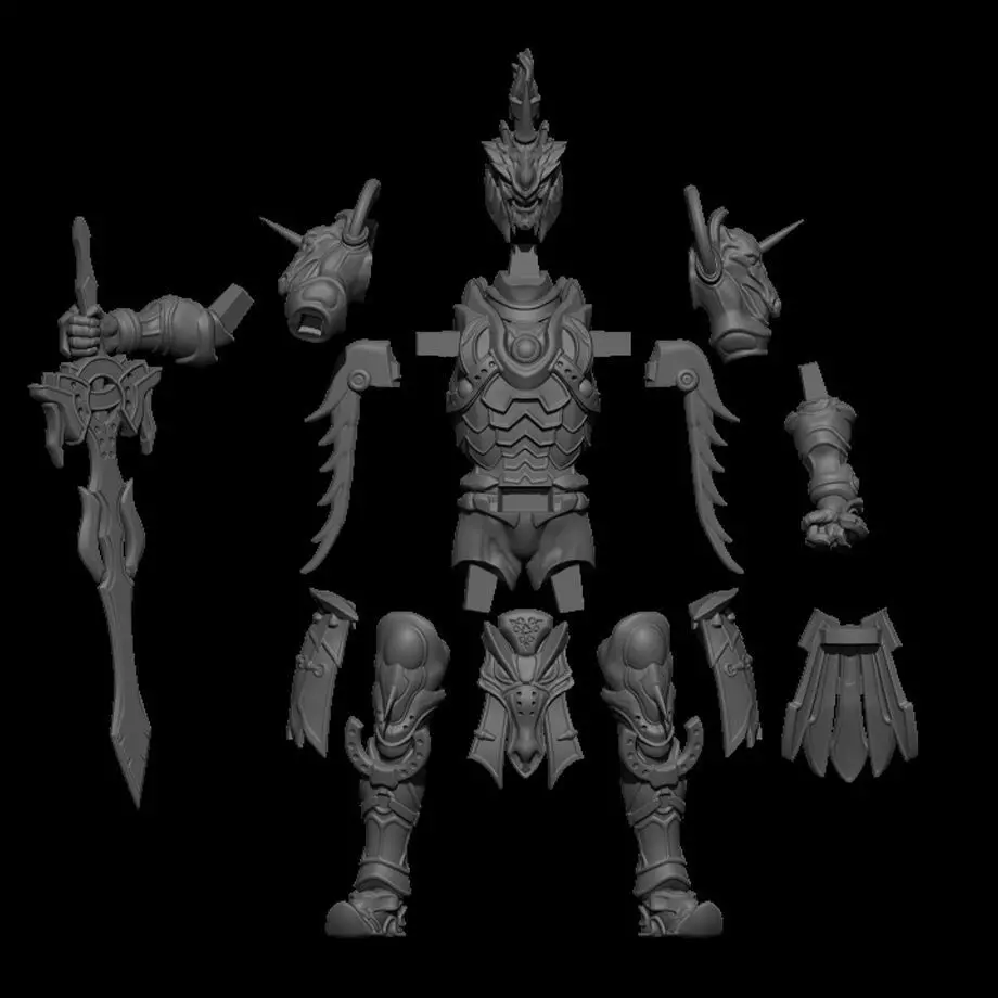 Kamen Rider 555 Character - Orphnoch Horse Violent Emotion 3D
