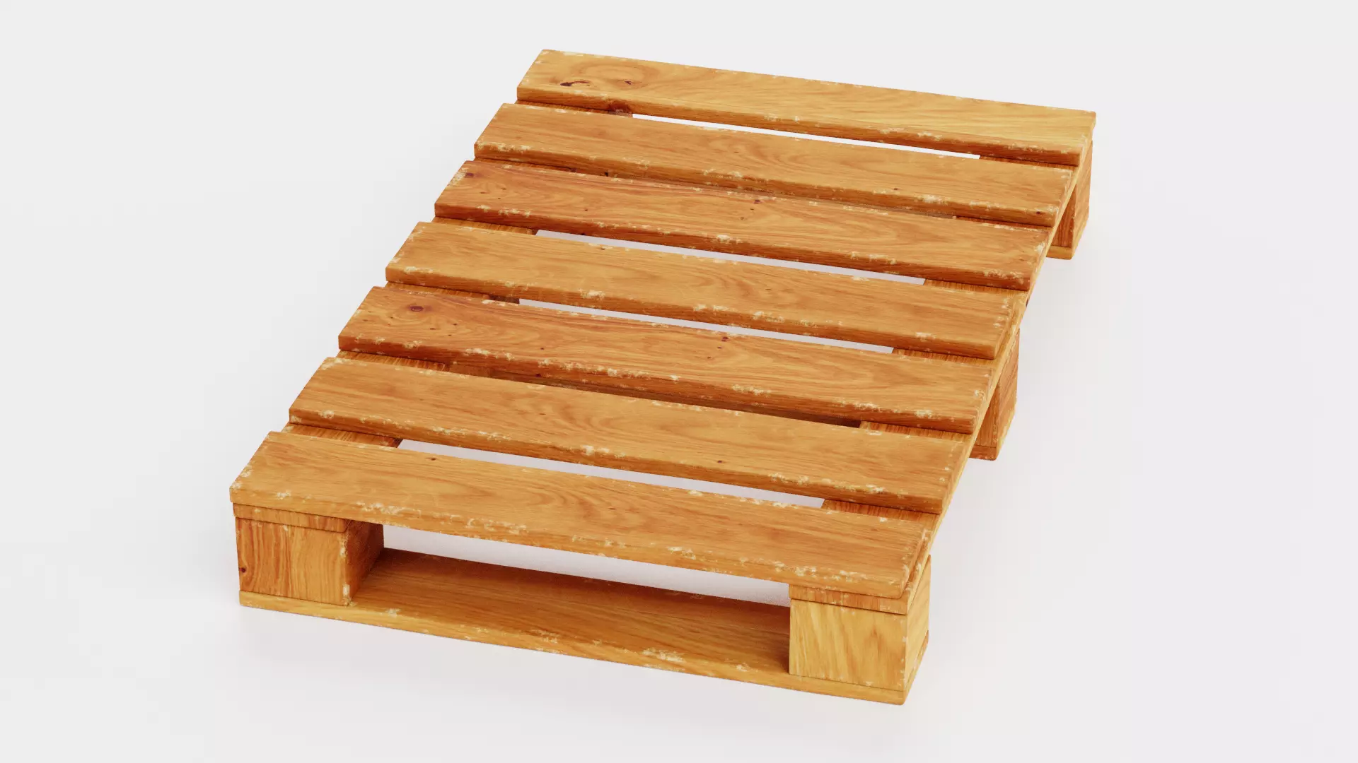 Pallet V3 - Wooden Shipping Platform 3D model
