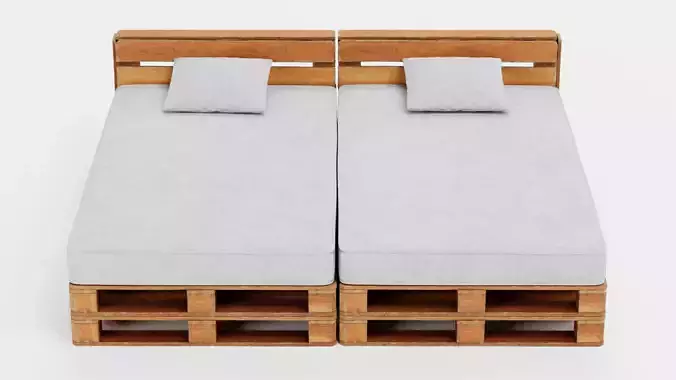 -Pallet Bed-