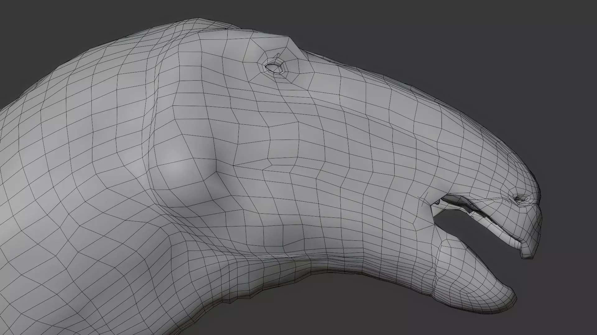 Iguanodon Low-poly 3D model_20