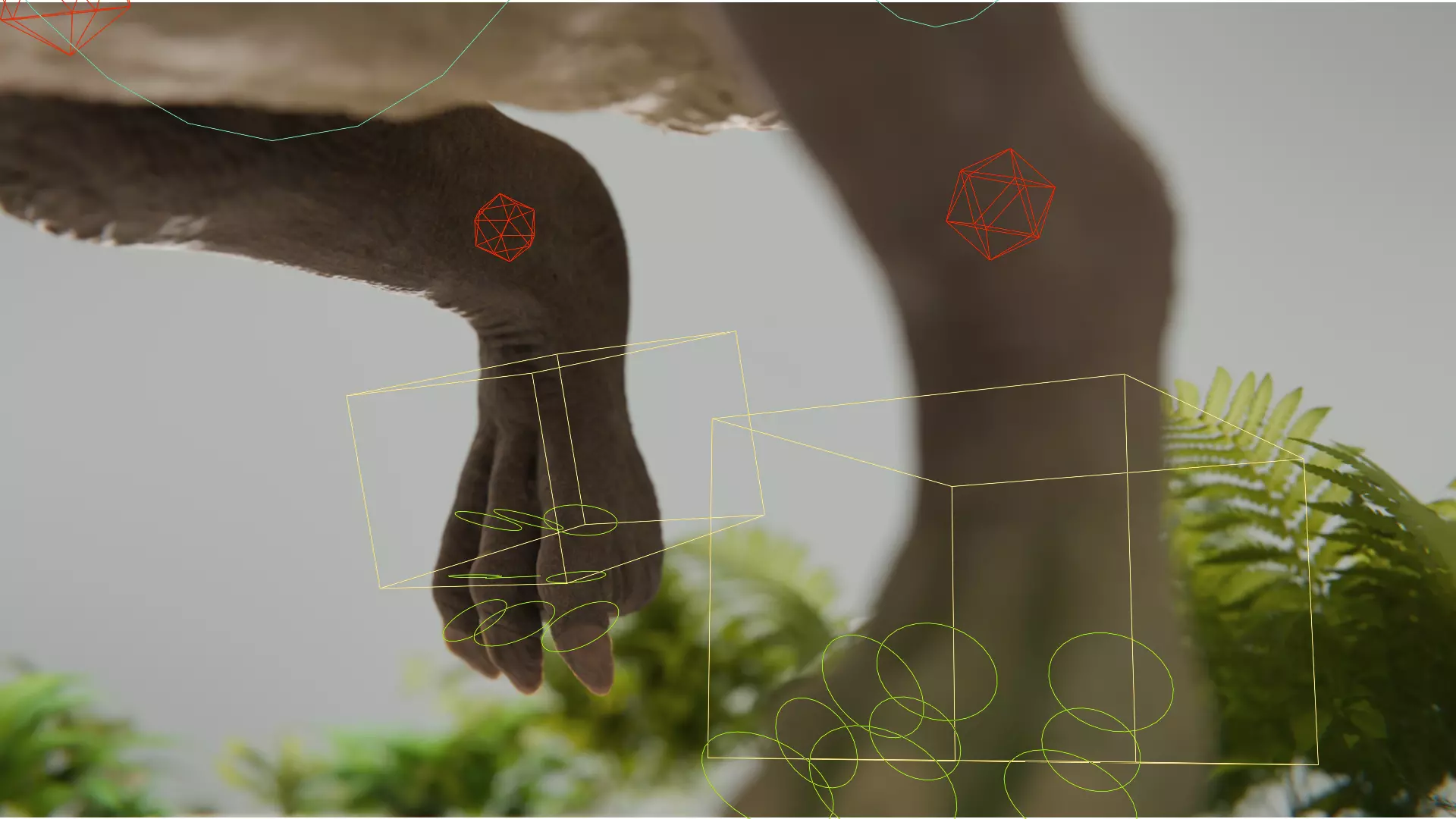 Iguanodon Low-poly 3D model_15