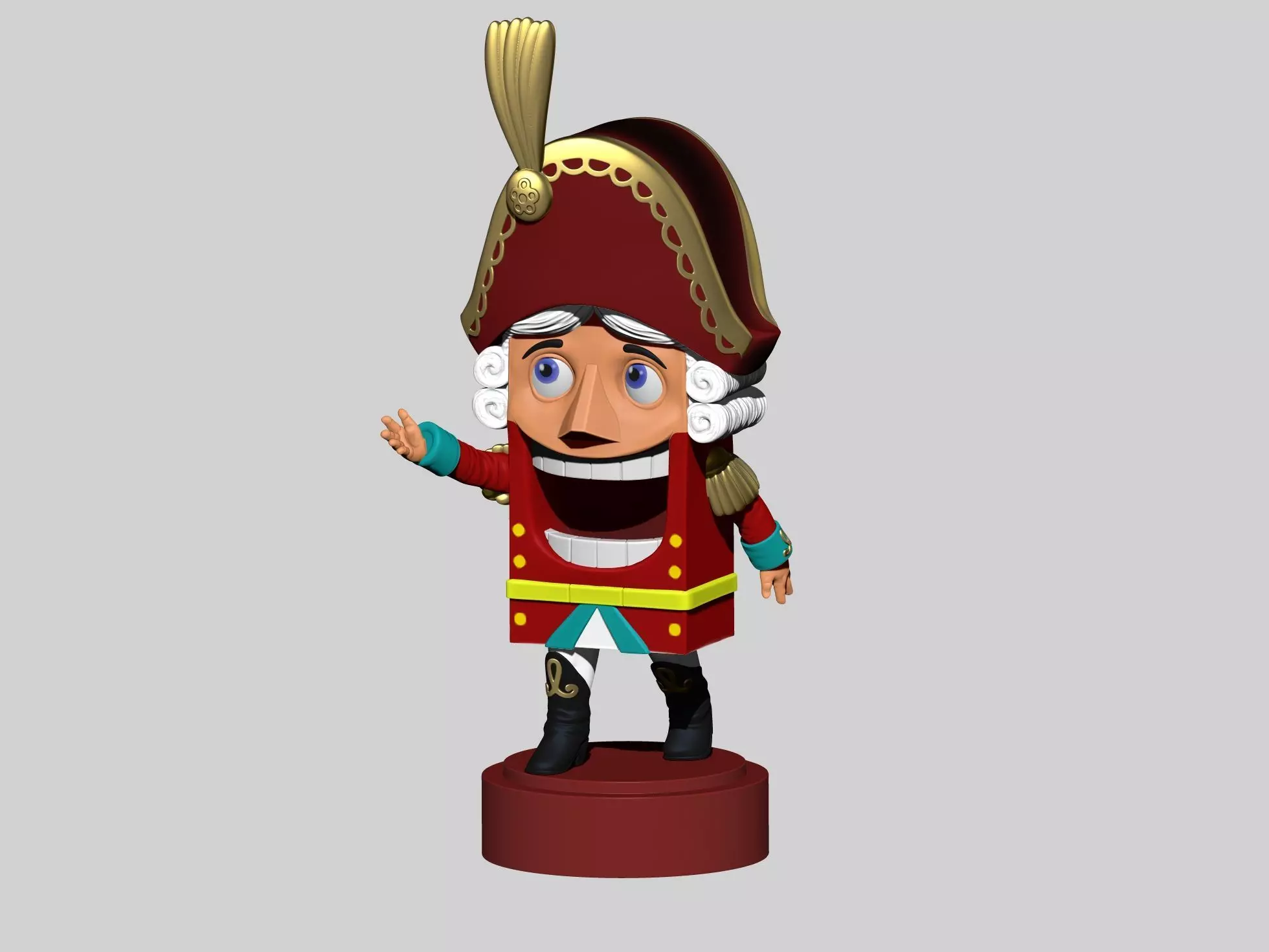 Nutcracker for 3D printing STL 3D print model