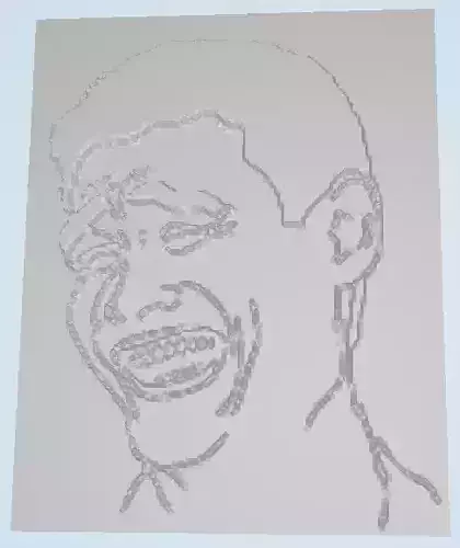 Yao Ming Lithophane