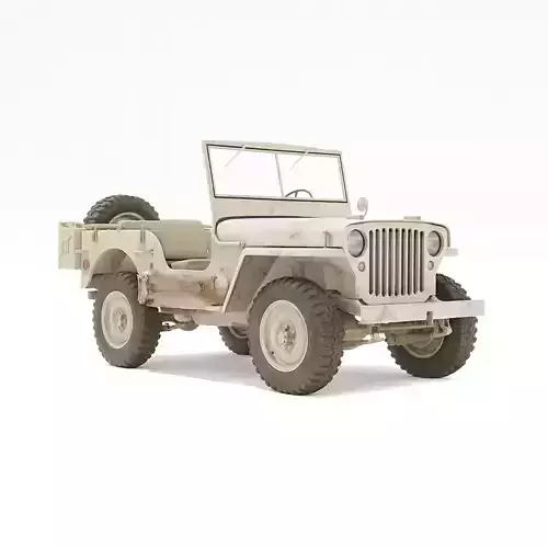 Desert Jeep Rugged off