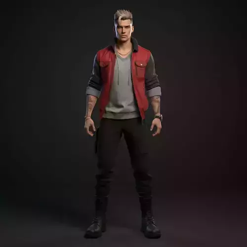 character Urban 3D Model