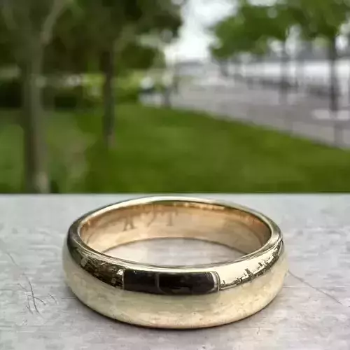 Comfort profile Men Engagement Ring