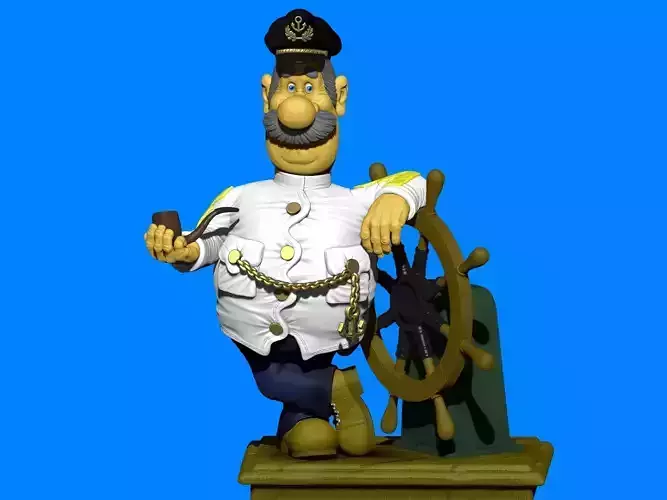 Captaine Vrungel for 3D print STL