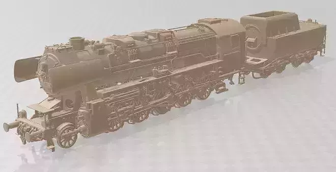 BR 52 Locomotive Steam Train Printable