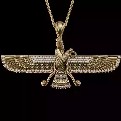 Faravahar  pendant