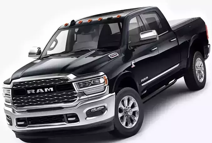 Ram 2500 HD Limited 2019 3D model