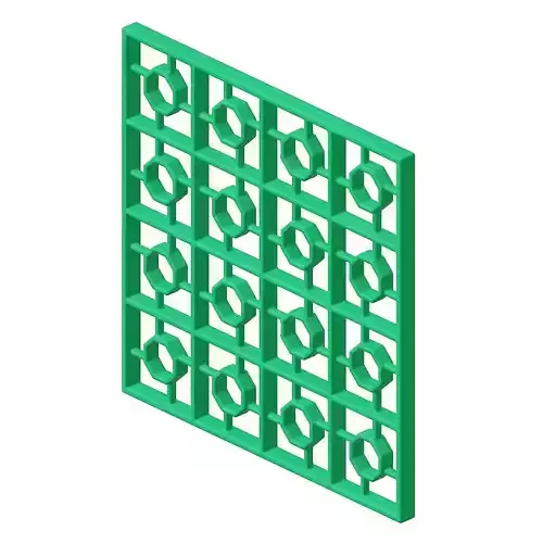 Plastic Astonishing Window Grill Toy