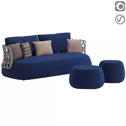 Fat Outdoor Sofa v1