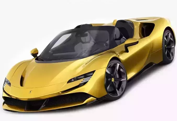 Ferrari SF90 Spider 3D model