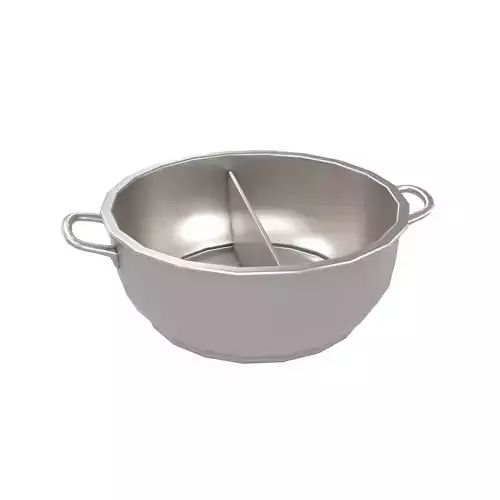 Stainless Steel Double Compartment Pot v1 001