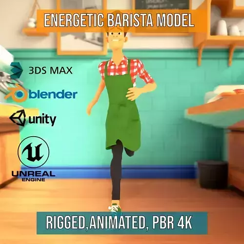 Energetic Barista model pack