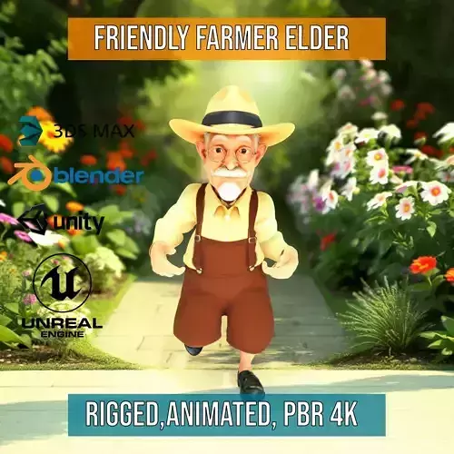Friendly Farmer Elder model pack