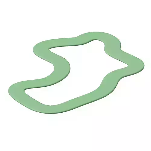 Plastic Complex Racetrack Toy