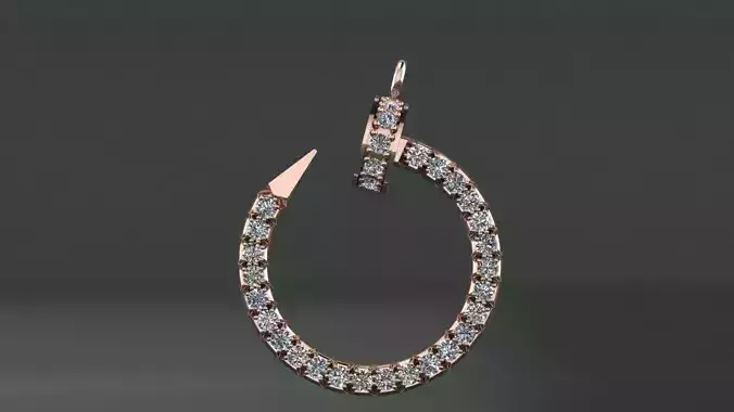 Pendant diamonds