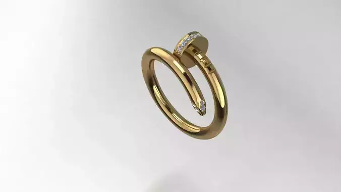 Ring classic model diamonds