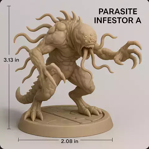 PARASITE INFESTOR Alien Biomass Corruption Unit STL Pack