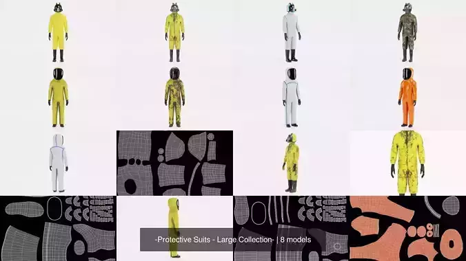 -Protective Suits - Large Collection-