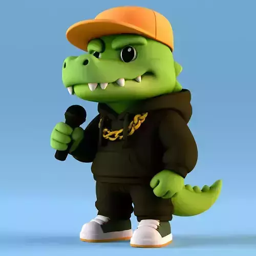 Rapper Crocodile  POP MART