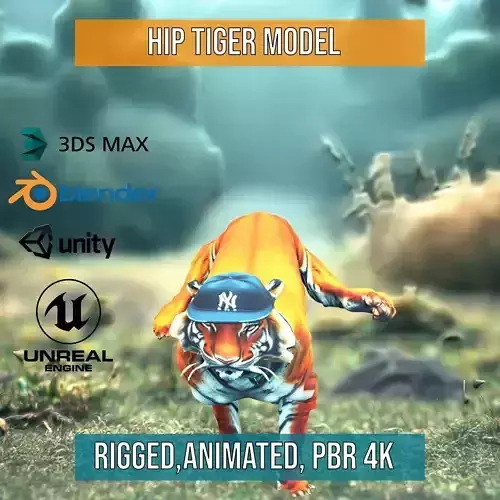 Hip Tiger model pack