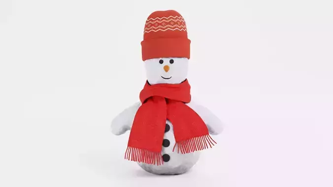 -Stylized Snowman-