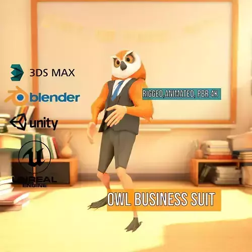 Owl Business Suit model pack