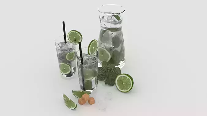 Cold Mojito Juice