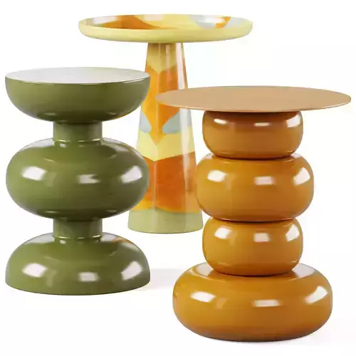 Alba Olonne and Brooke Side Table by Bloomingville