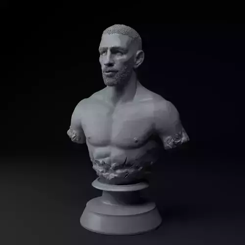 Ilia Topuria UFC Premium Bust STL