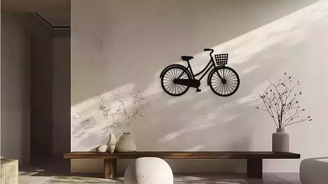 Bicycle Wall Decor Art