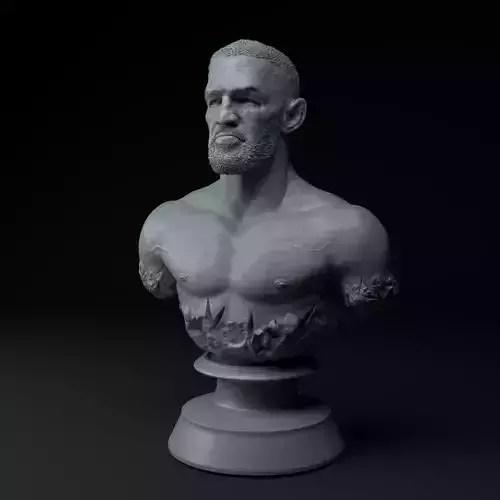 Conor McGregor UFC Premium Bust STL