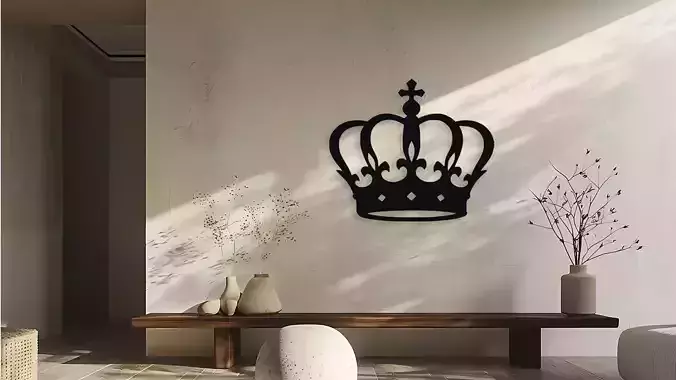 Crown Wall Decor Art