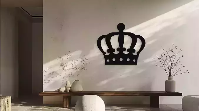 Crown Wall Decor Art