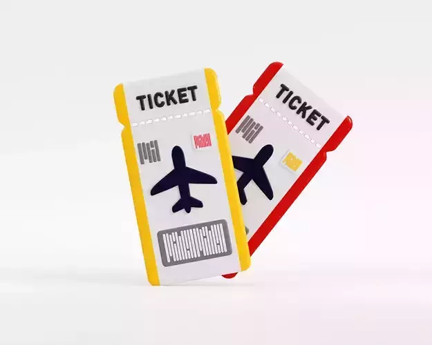 Airplane flight ticket booking