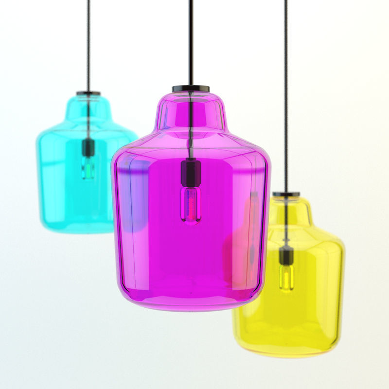 rabser lamp ligt 3D model_0