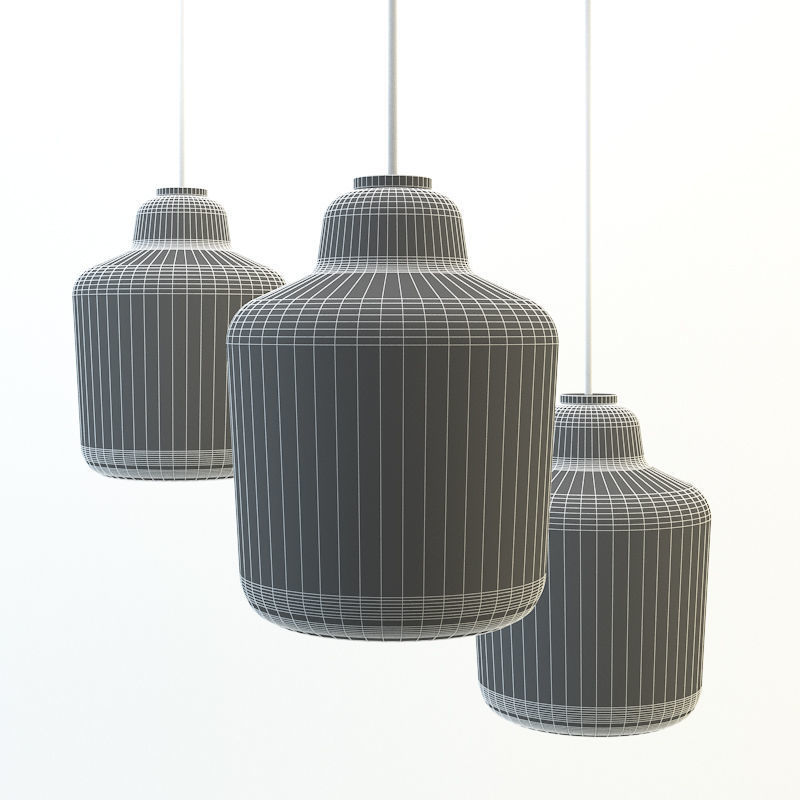 rabser lamp ligt 3D model_5
