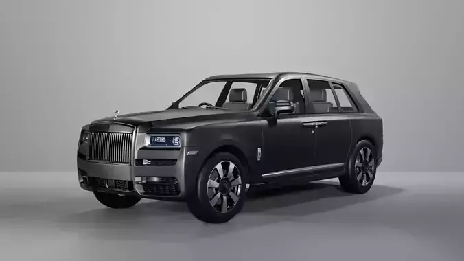 Luxury Full-Size SUV  Ultra Realistic High Detail 3D Model