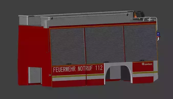 Rosenbauer Ruestwagen Aufbau
