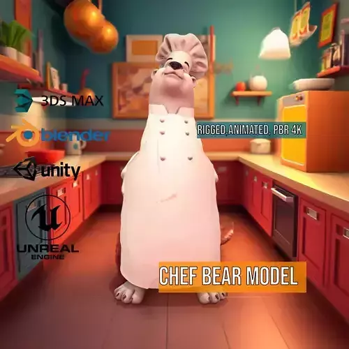 Chef Bear model pack