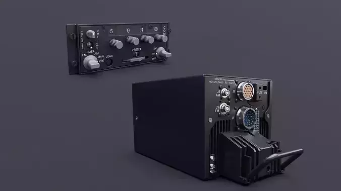 ARC-186 Avionics Set CAD