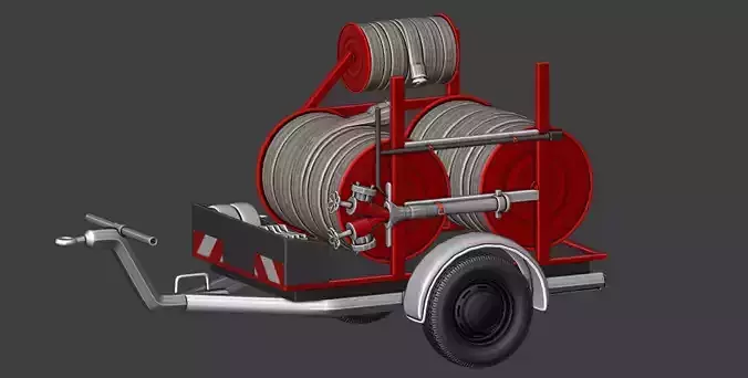 Feuerwehr Schlauchanhaenger