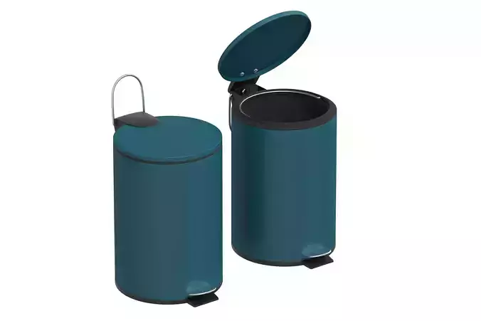 TRASH CAN 3D model 3D model