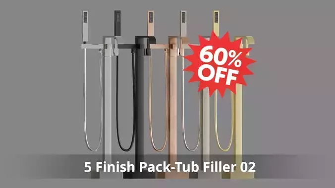 Freestanding Tub Filler Pack 02  