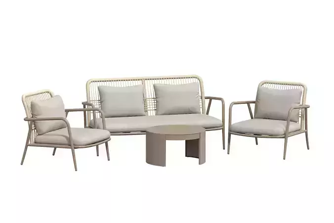 Modern Outdoor Furnitures 3D model