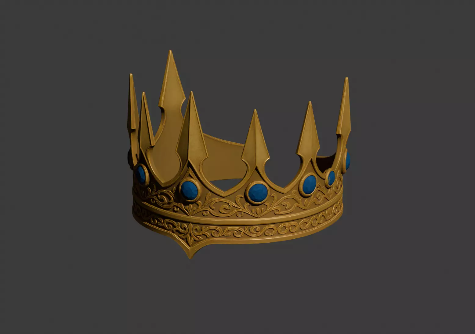 Crown 3D Print Model 3D print model
